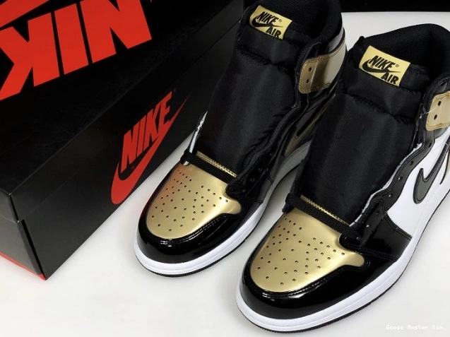 Toe Air Jordan 861428-007 Glod High 1 Retro 0810